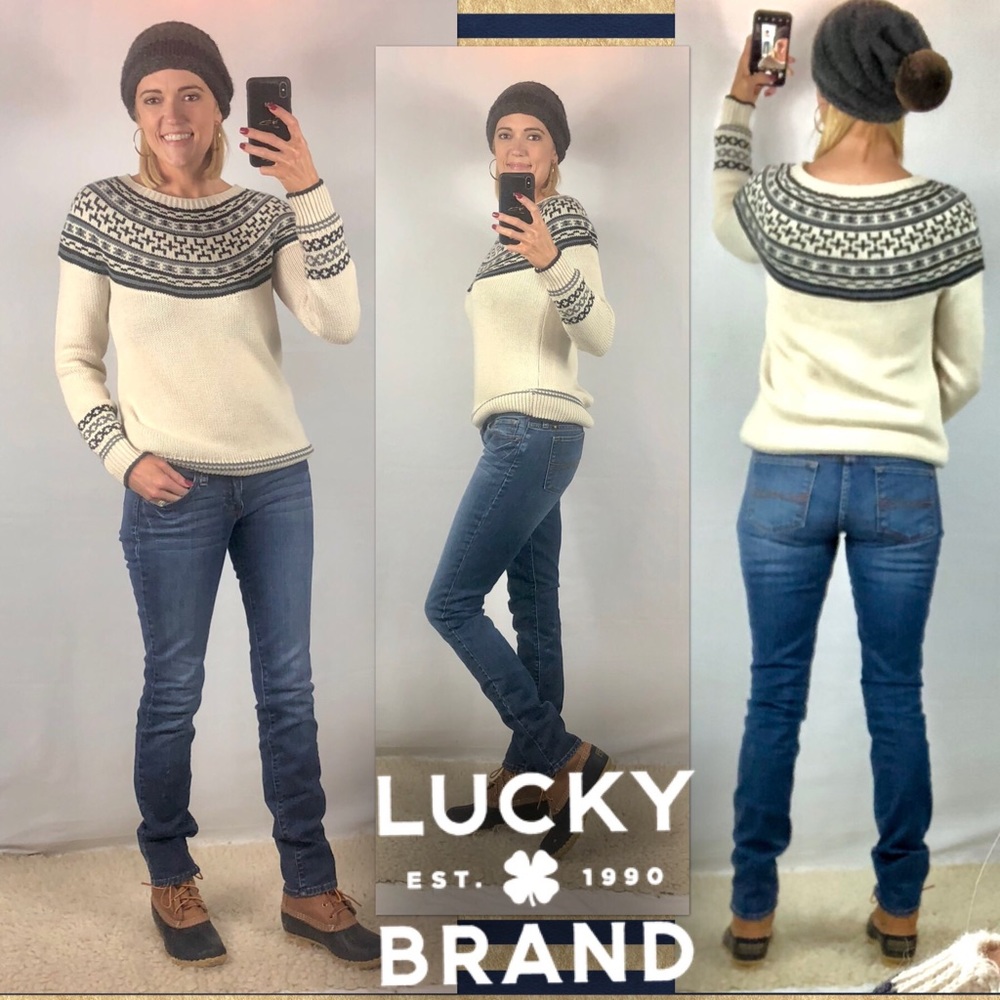 Lucky 🍀 Brand Jeans | Charlie Skinny Mid-Wash 6